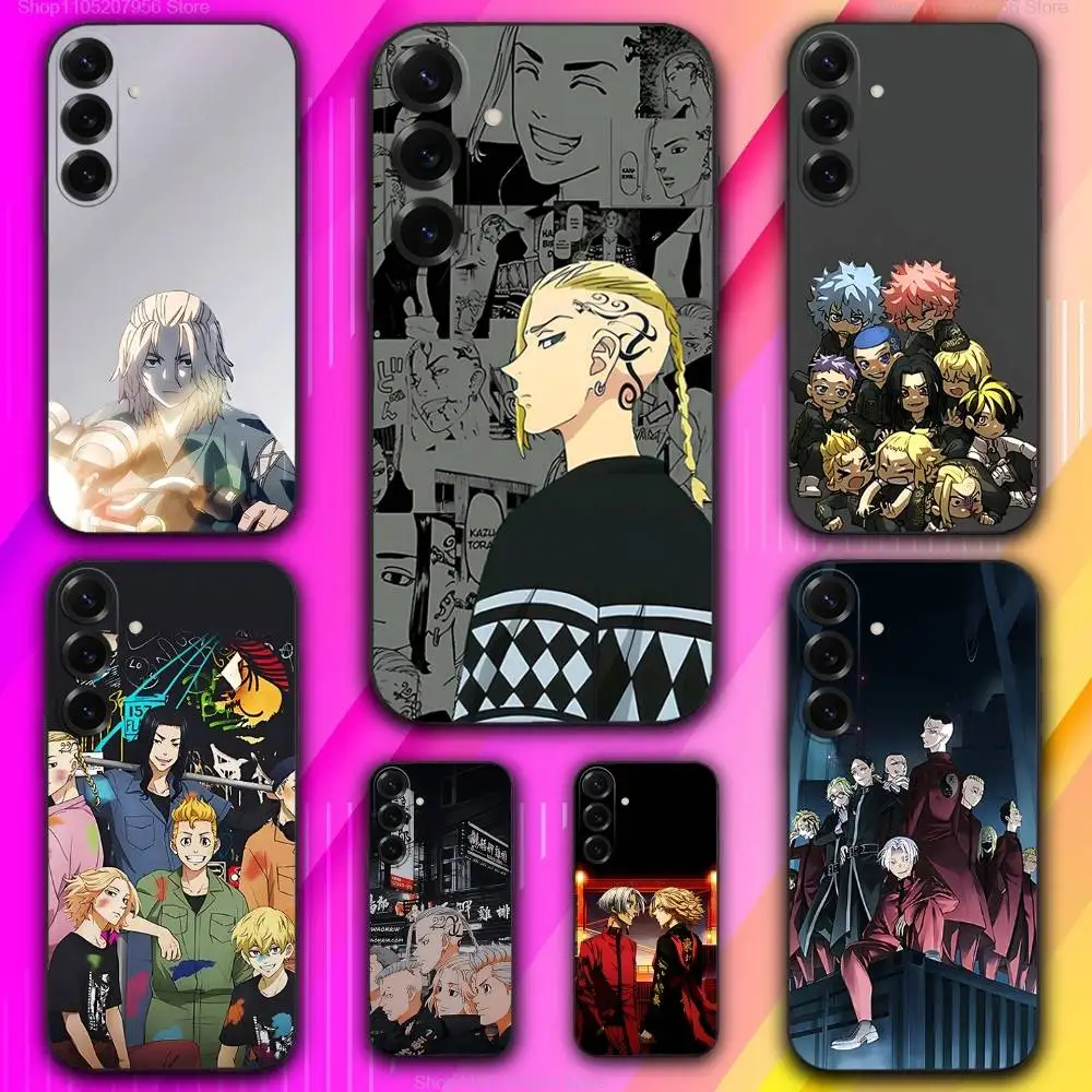 

T-Tokyo Anime Revengers Shockproof For Samsung A 73,72,71,53,52,51,41,40,30,22,21,13,12,Note 20,10,9 Pro 5G Soft Phone Case