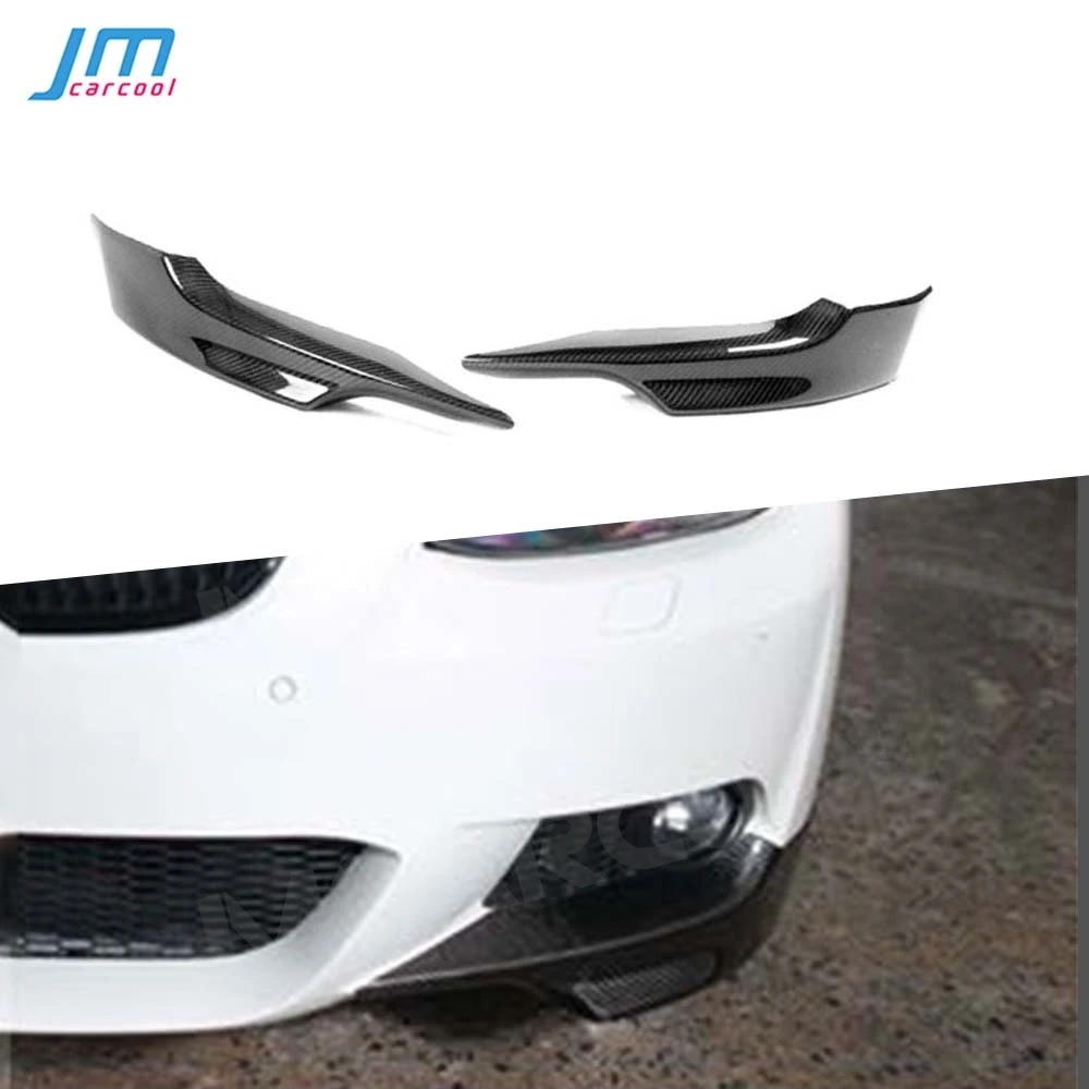 

Carbon Fiber Car Front Bumper Lip Splitters Flaps Apron For BMW 3 Series E92 E93 M Tech Sport 2007 2008 2009 FRP Car Accessories