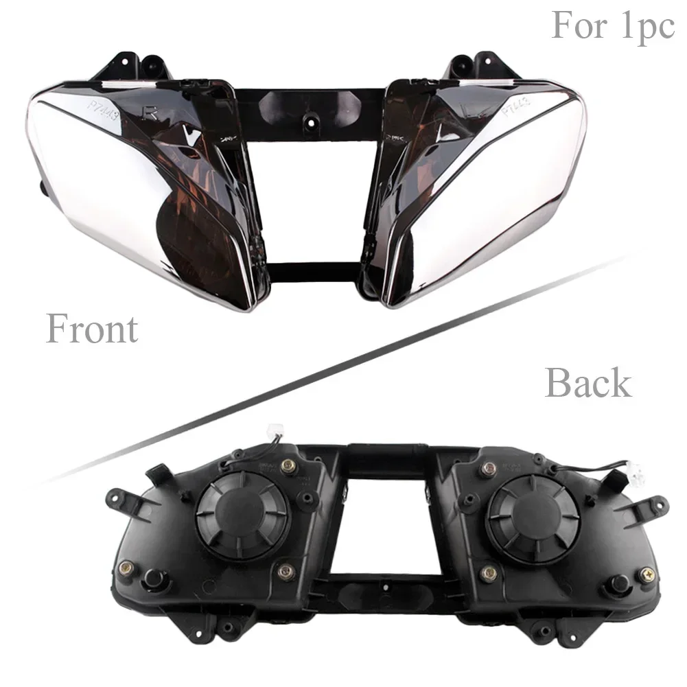 

For Yamaha YZF R6 yzf-r6 yzfr6 2008-2016 Motorcycle Front Headlight Assembly Headlamp Replacement