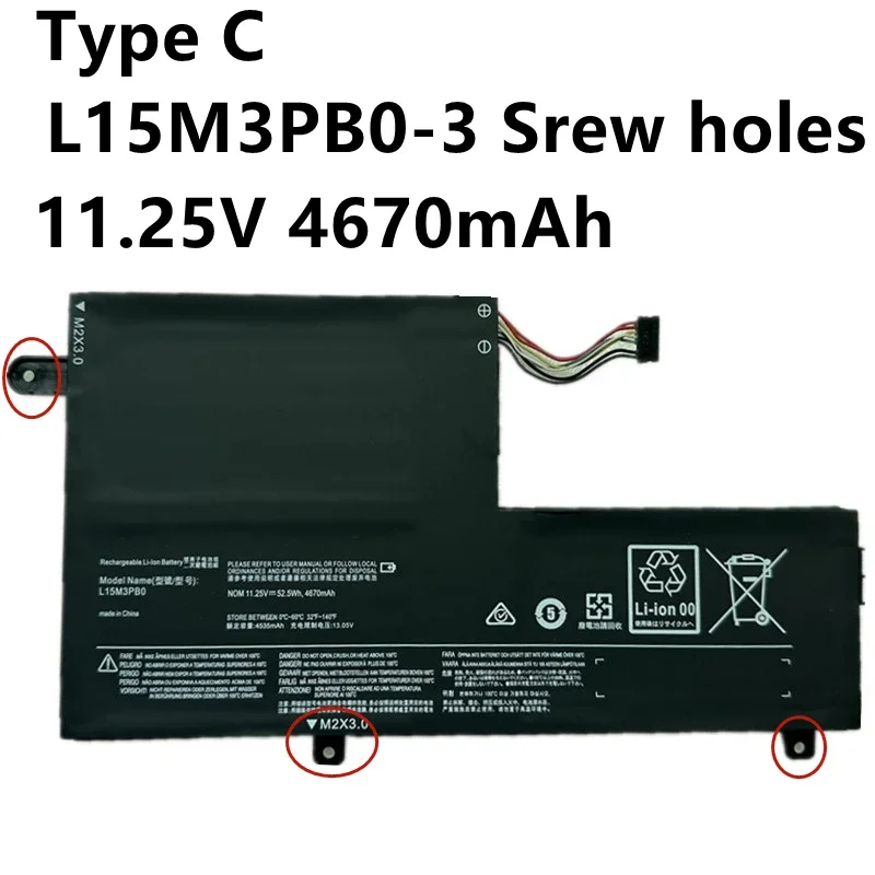 L15M3PB0 L15C3PB1 L15L3PB0/1  Battery For Lenovo IdeaPad 320S-15AST 15IKB 15ISK 330S-14AST 14IKB 15ARR,FLEX 4 1480,520-14I