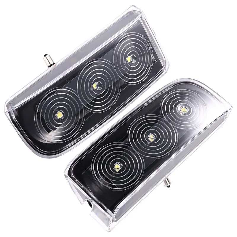 Car Tailgate Reverse Backup Light For Land Rover Range Rover L322 License Plate Lamp- XFD000053, XFD000054 Transparent