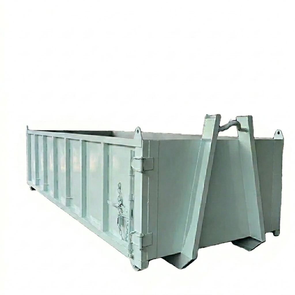 Heavy Duty Hook Lift Container for Construction and Demolition Waste
