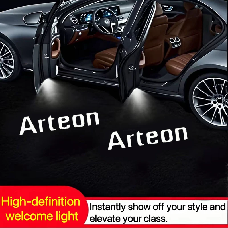 

LED Car Door Proiector Ghost Shadow Welcome Light Accessory for VW Golf 5 6 7 GTI GTD GTE Tiguan Arteon BORA Passat EOS Touareg