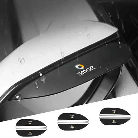 자동차 백미러 레인 브로우 리버스 미러 레인 실드, 스마트 Fortwo Forfour 451 453 450 452 454 로드스터 쿠페