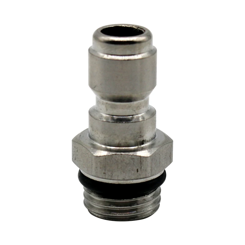 Conector De Latão Lavadora De Alta Pressão, Adaptador De Lavagem Fêmea, Conexão Rápida com Rosca M14 * 1.5, 1/4 pol