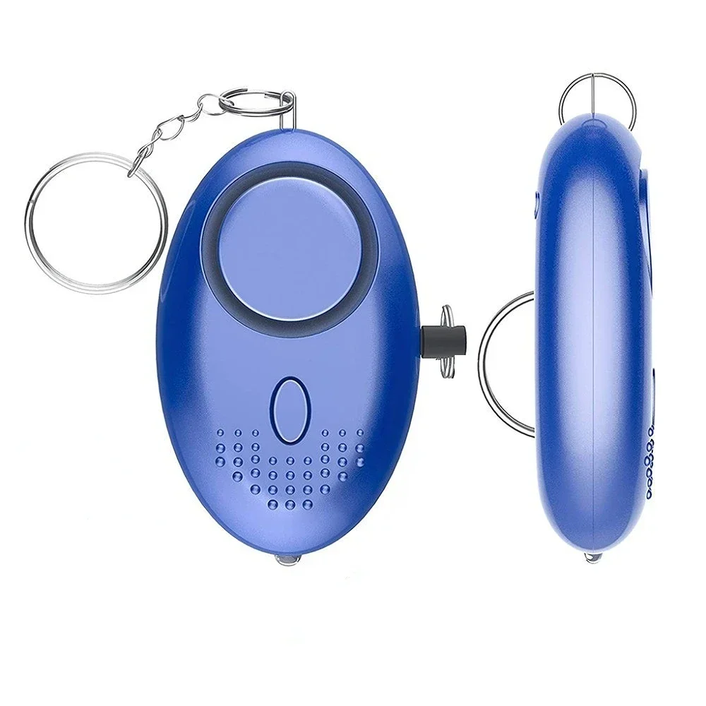 1-3pcs Personal Alarm With LED Light 130DB Anti Lost Wolf Self-Defense Safety Attack Emergency Alarms For Women Kids Elder
