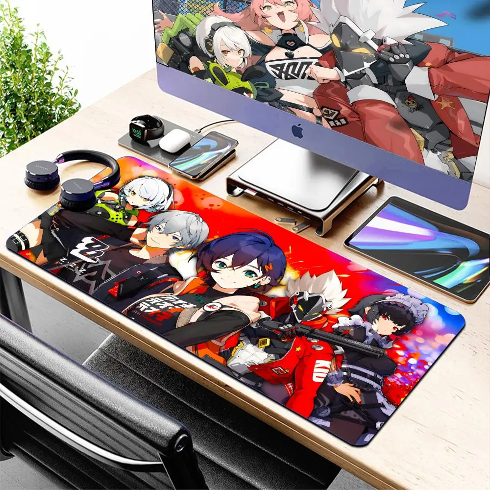 

Zenless Zone Zero Цветные настольные коврики для мыши, коврик для ПК, геймерская клавиатура, коврик для игр, большие игровые коврики, беспроводной ноутбук XXL, большой