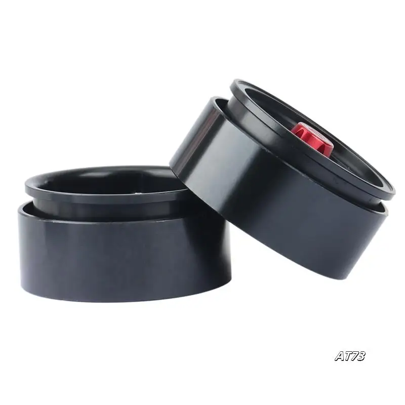 금속 1.9 인치 비드 록 휠 림 휠 허브 1/10 RC 크롤러 자동차 축 SCX10 Traxxas TRX4 RC4WD D90 Redcat Gen8