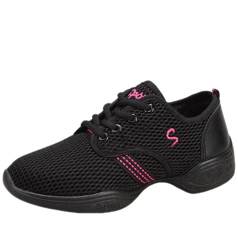 Scarpe da ginnastica da donna leggere e traspiranti Scarpe da ballo Suola morbida Scarpe firmate per donna Scarpe da ballo jazz Scarpe da ginnastica