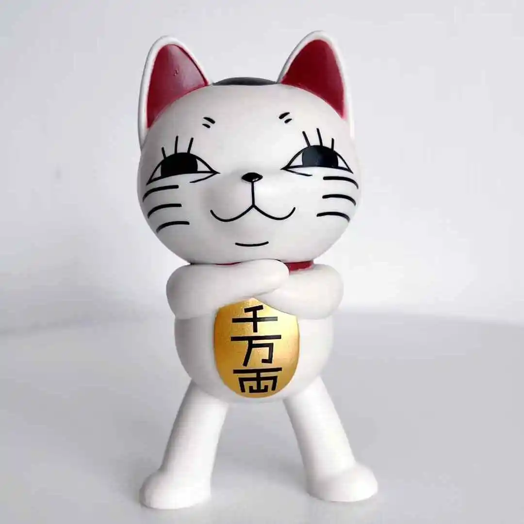 Dandadan Koshiore Baba Maneki Neko Turbo Granny Lucky Cat Action Figure أنيمي تحصيل Poseable لعبة مجسمة هدية