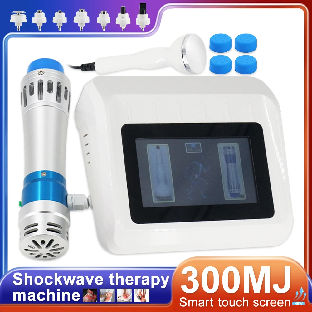 

2in1 Shockwave Therapy Machine Ultrasound Physiotherapy Pain Relief Hand Massager Massage Relaxation ED Treatment Tennis Elbow