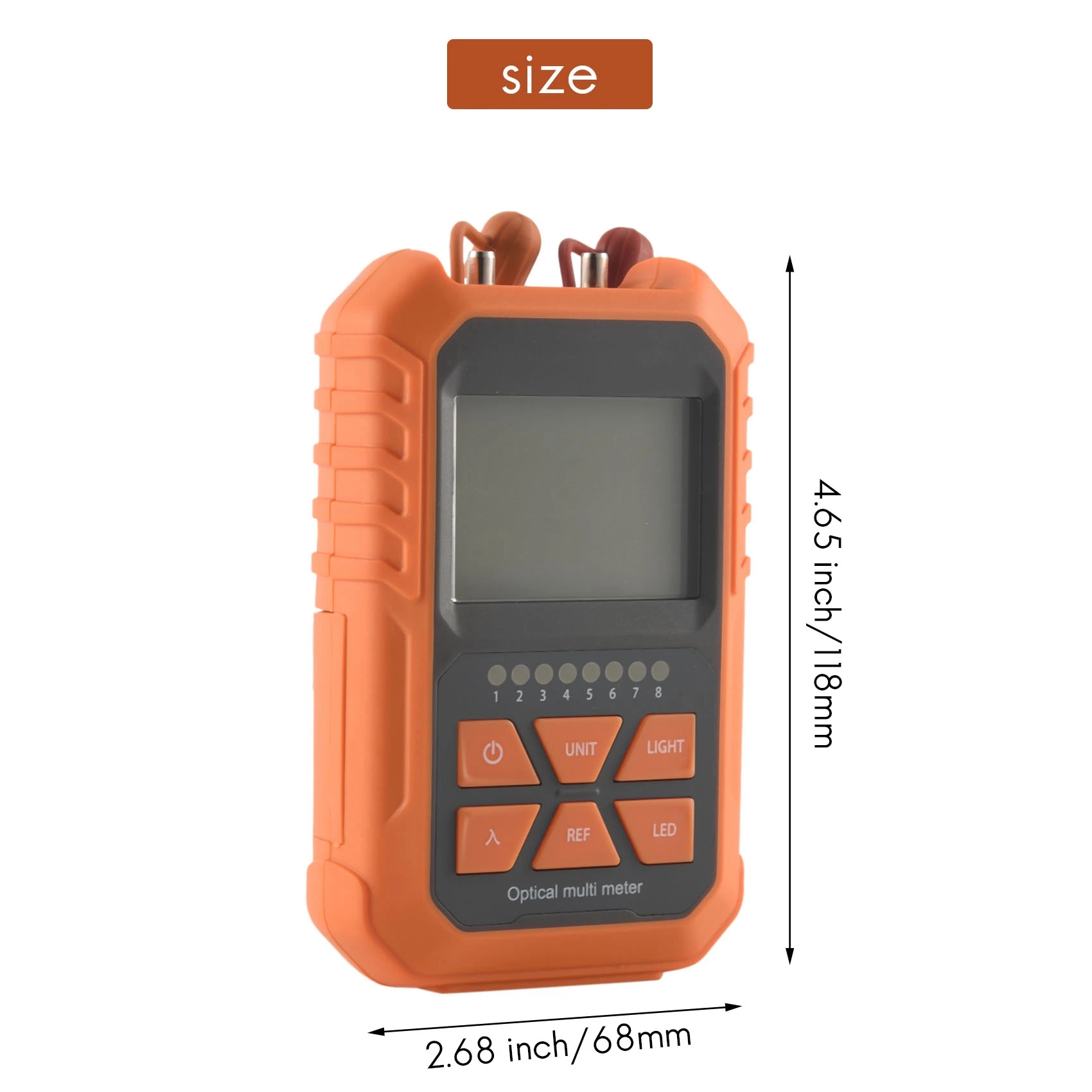 Optical Power Network Cable Test, Visual Fault Locator, 5km, 3in 1