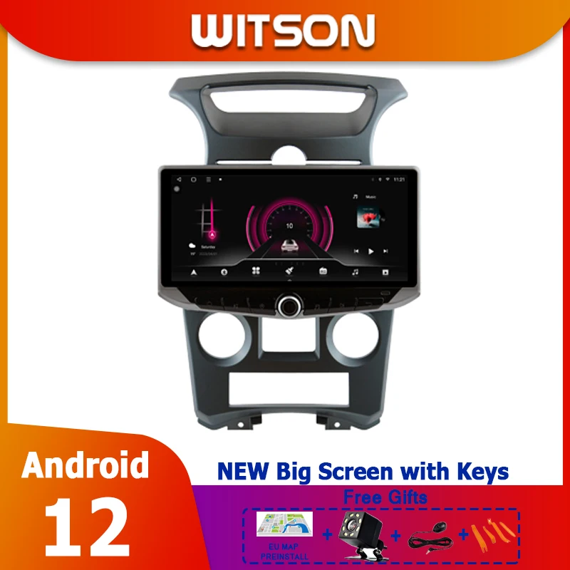 Android Radio 10.88'' Button Phone Holder FOR KIA SORENTO 2002-2008 Carplay WIFI BT Car Stereo Auto Media GPS