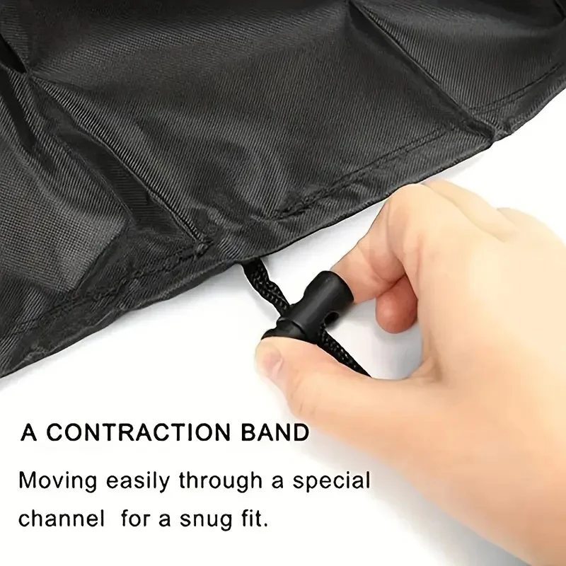 غطاء أثاث الحدائق عالي التحمل مقاوم للرياح - واقي فناء خارجي من بوليستر أكسفورد متين لأريكة الروطان