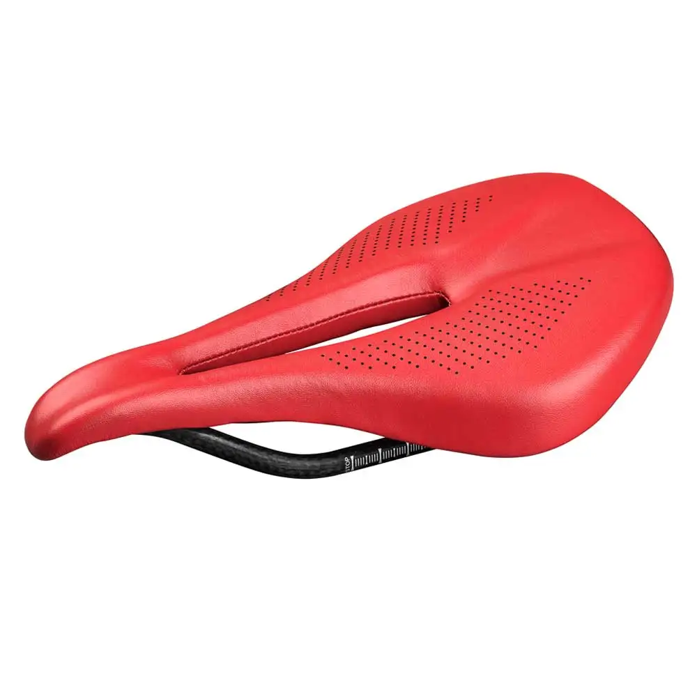 Elitaone Fahrradsattel 240x143mm/155mm Rennrad MTB Bike Carbon-Sättel 31A Ultraleicht 120g Rot Weiß Schwarz Optional – Detail 5