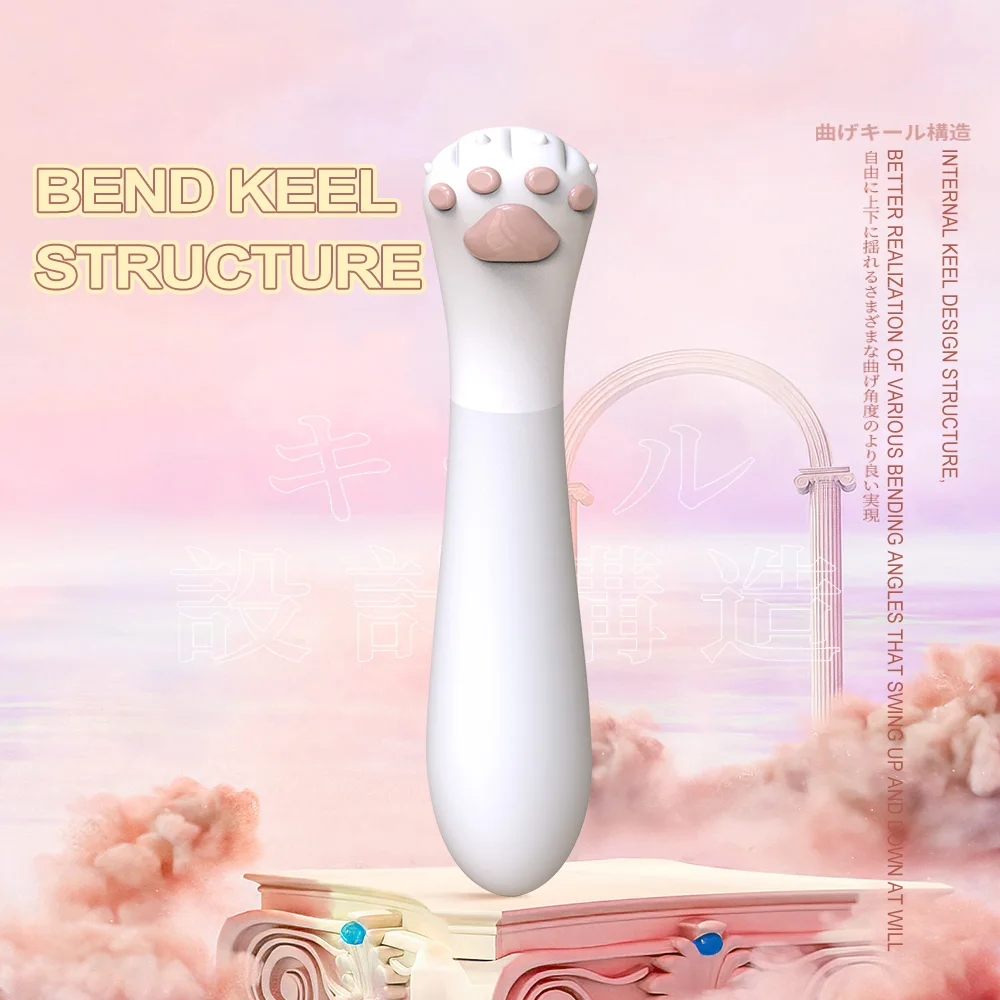 HESEKS Couple Vibrator Cat Claw Sex Toy For Women Vagina Clitoris Stimulate U Type Vibrator G-Spot Massage Female Masturbator