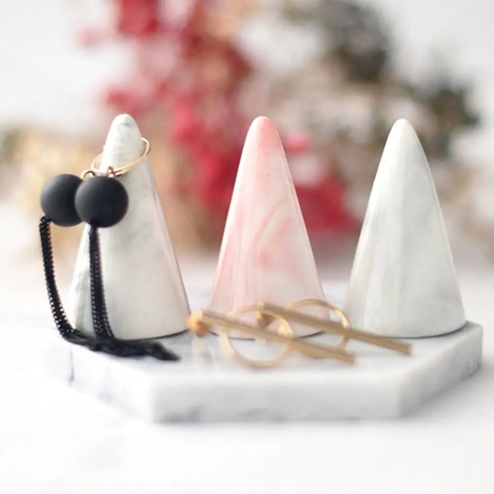 المتخصصة تصميم السيراميك مجوهرات التصوير الدعائم مجوهرات عرض موقف حلقة تخزين الرف حلقة عرض موقف البنصر حامل #3