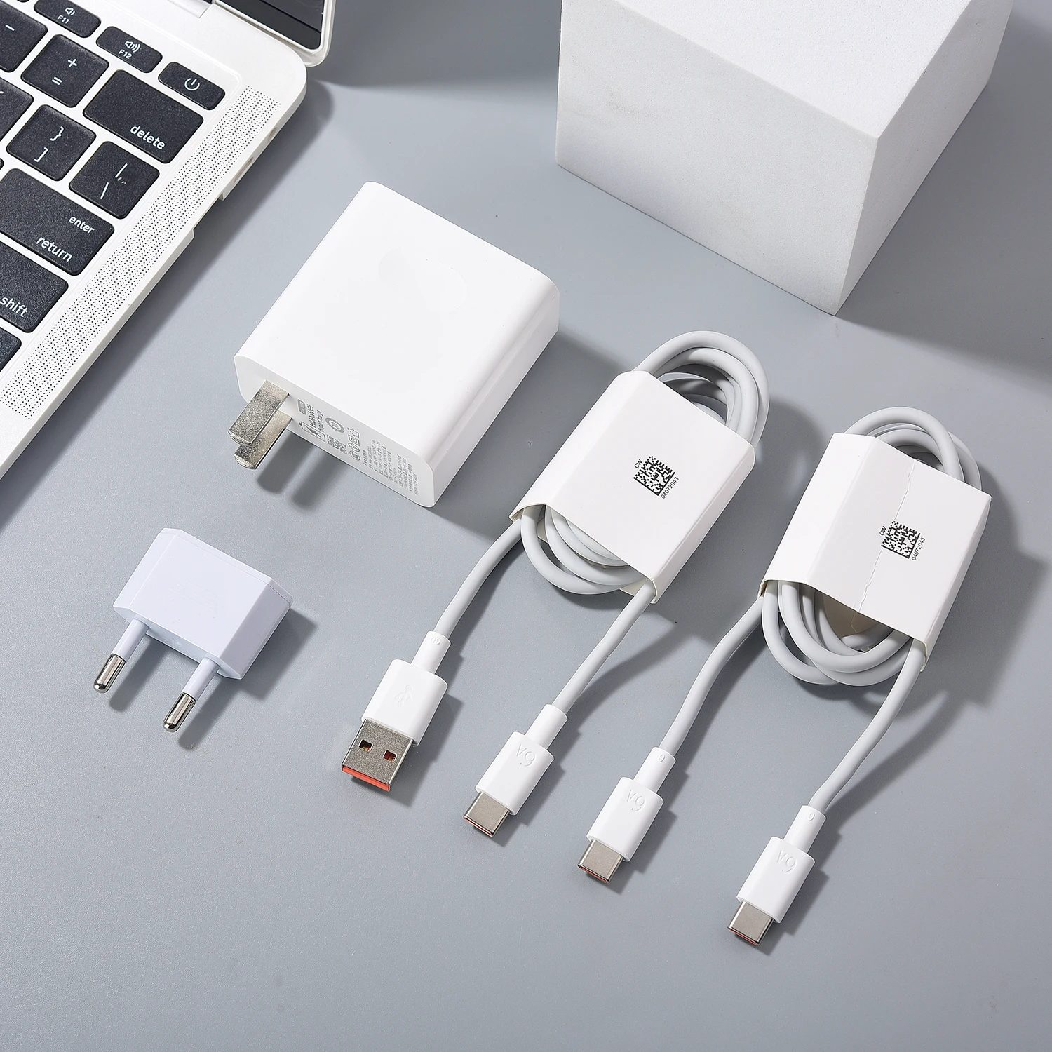 Original Huawei Pura 70 Pro Ultra 100W Universal Charger USB A/C Port SuperCharge Adapter Type C Cable Compatible Mate Book/Pad - náhled 5