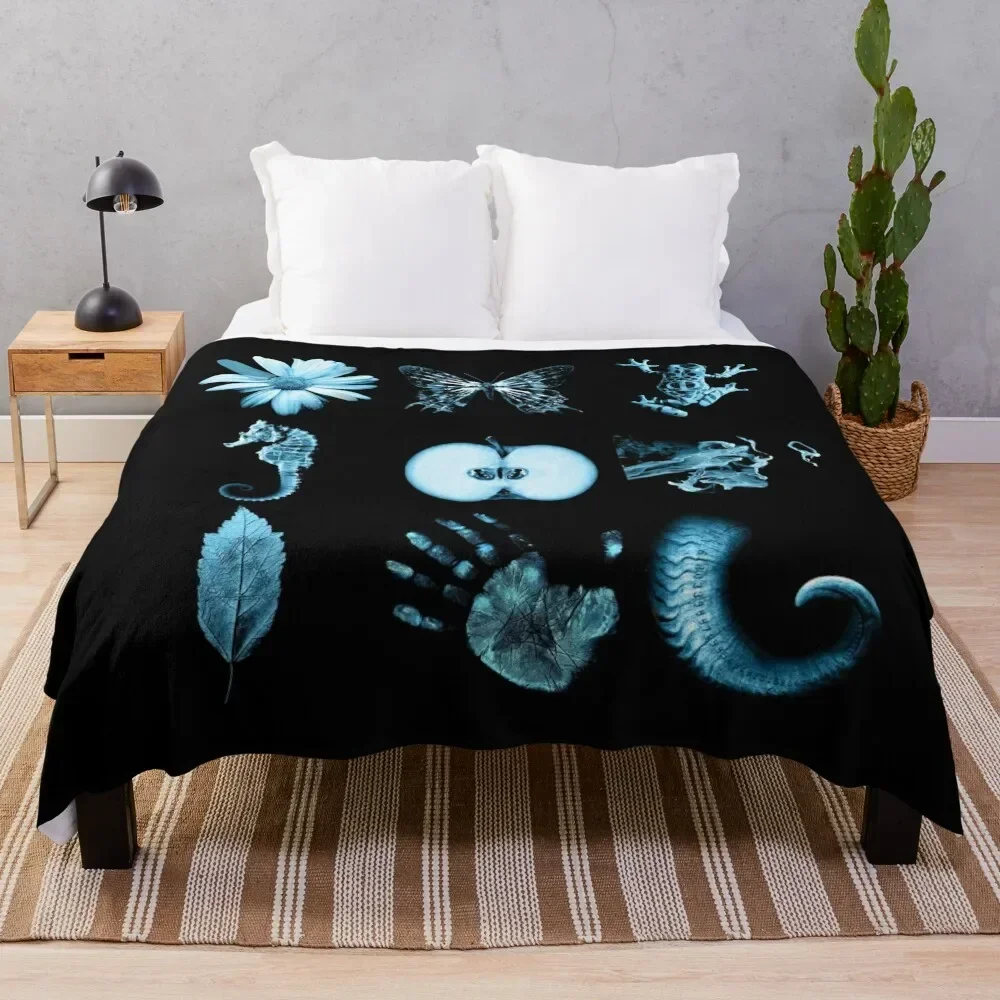 All nine glyphs of Fringe Throw Blanket Loose Decorative Beds For Sofa Thin Blankets