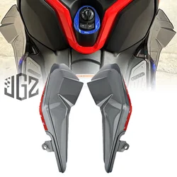 Motorcycle leg shield Windshield Carbon Smoked Windscreen Front Wind Deflector Cover For YAMAHA XMAX 250 300 2022 2023 2024
