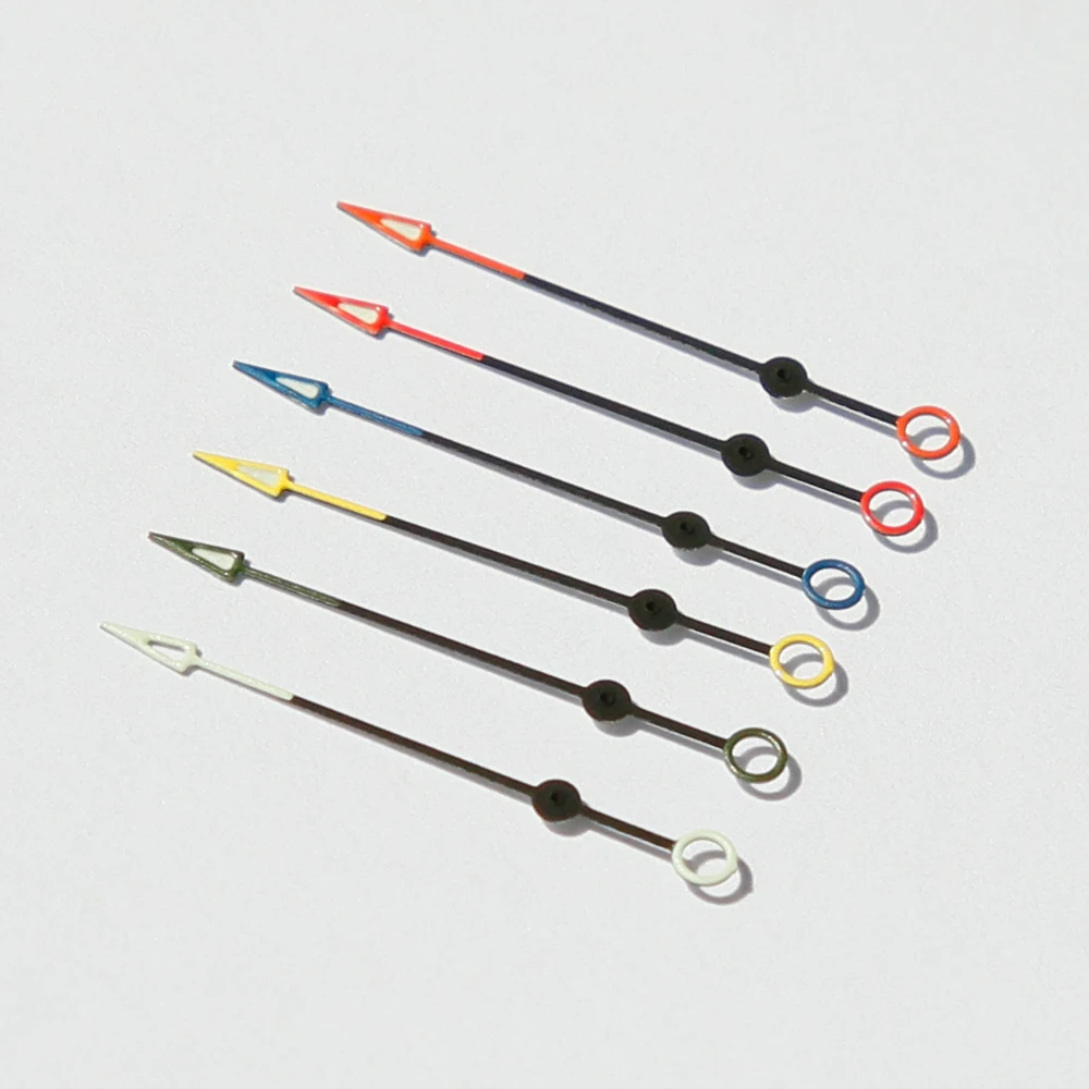 Ajuste NH34 35 36 más movimiento SKX007 cena luminosa 13mm triángulo segundos manecillas de reloj