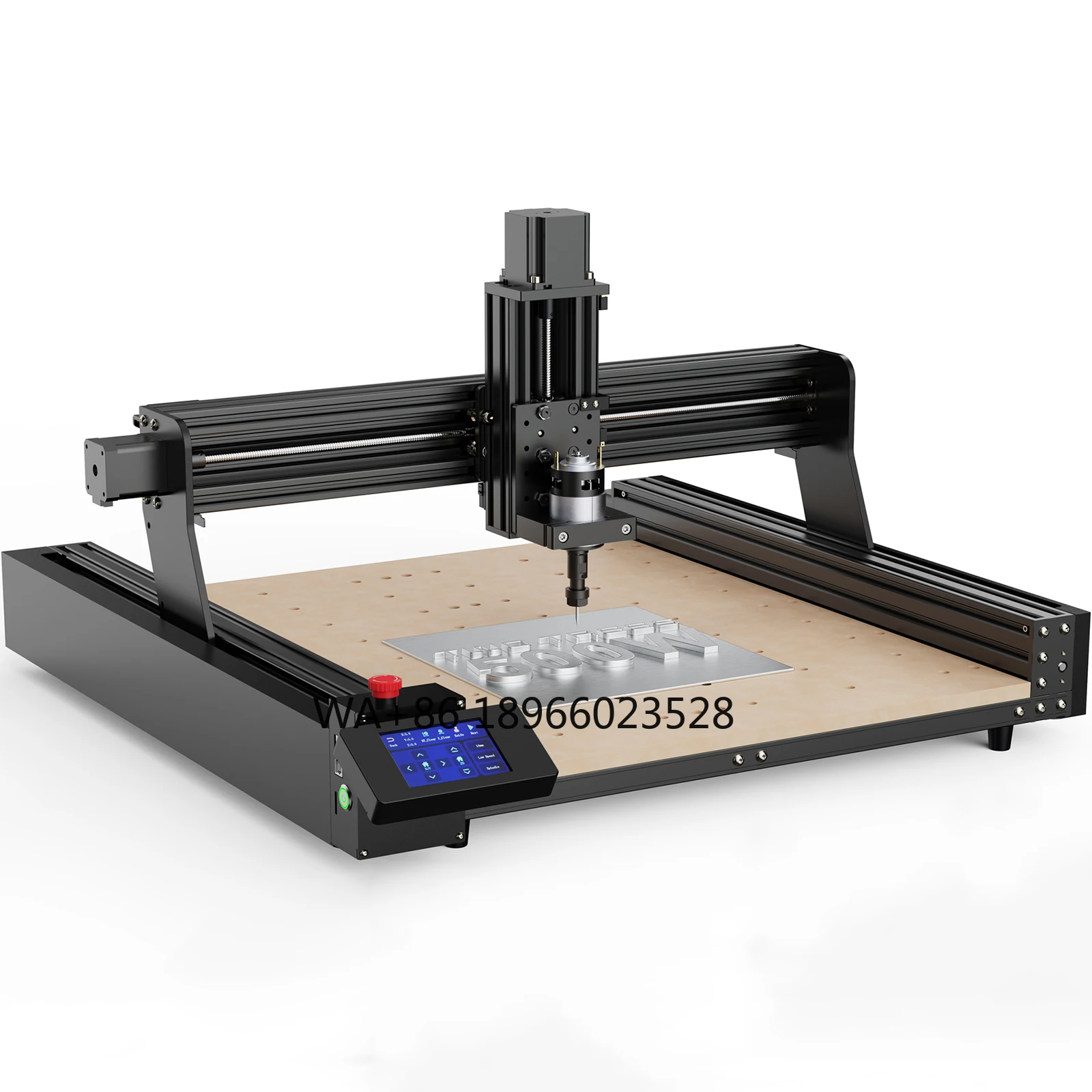 TTC450 Desktop CNC Powerful 775 Spindle Leadscrew Driven 3-Axis 460*460*80mm Work Area Home Use wood routers diy