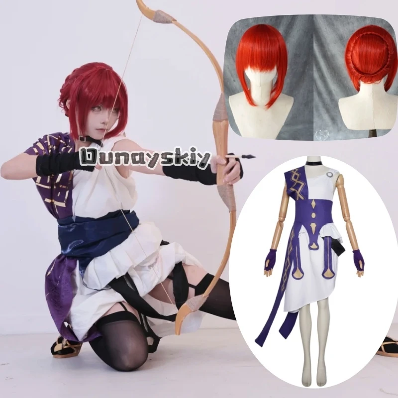 

LWW15*Fate Strange Fake Hippolyta Cosplay Costume Amazon Queen Battle Outfit With Leather Comic Con Halloween Party Role Play