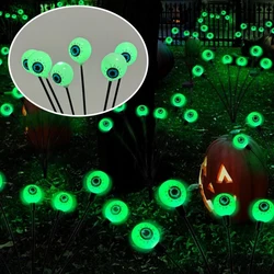 1pc Solar Halloween ghost eye lights LED Lamp Waterproof For Courtyard Villa Garden Lights Outdoor Lighting Day  Decoration