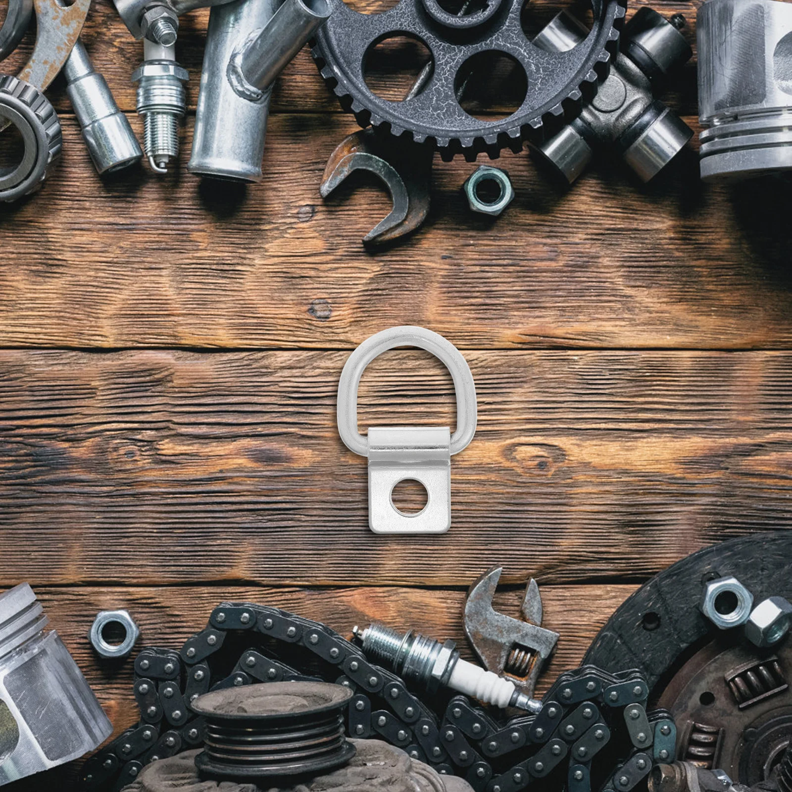 

Fixed D-Ring Tie Down Hook Heavy Duty Cargo Anchor Ring for Trucks Trailers Rv Vehicle Towing Mount Bracket Scratch Resistant