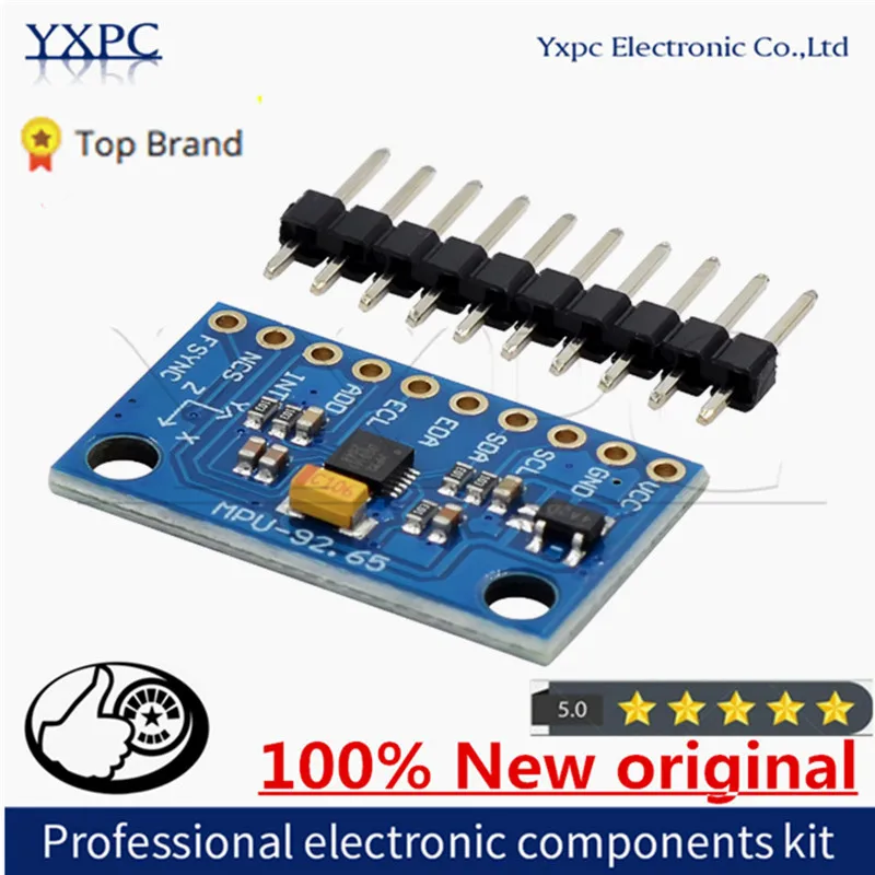 SPI/IIC GY-9250 BMP280 GY-91 MPU-9250 9-Axis 10DOF Attitude Gyro+Accelerator+Magnetometer Sensor Module MPU9250