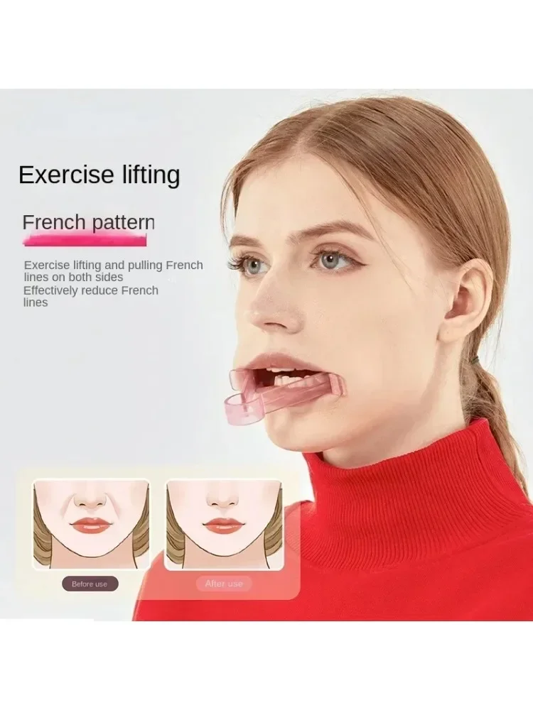Exerciseur de visage et de cou en forme de V, exercice de visage, exercice de mâchoire, exercice de visage, correcteur, exercice de visage portable.