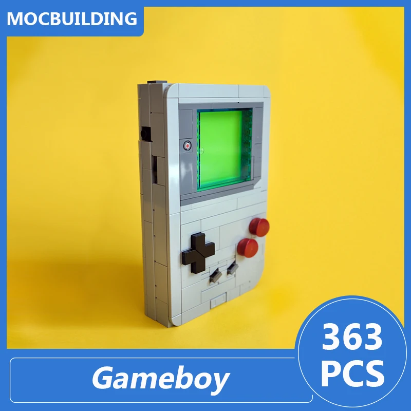 Gameboy Model Moc Building Blocks Diy Assemble Bricks Educational Creative Classic Collection Toys Xmas Birthday Gifts 363PCS