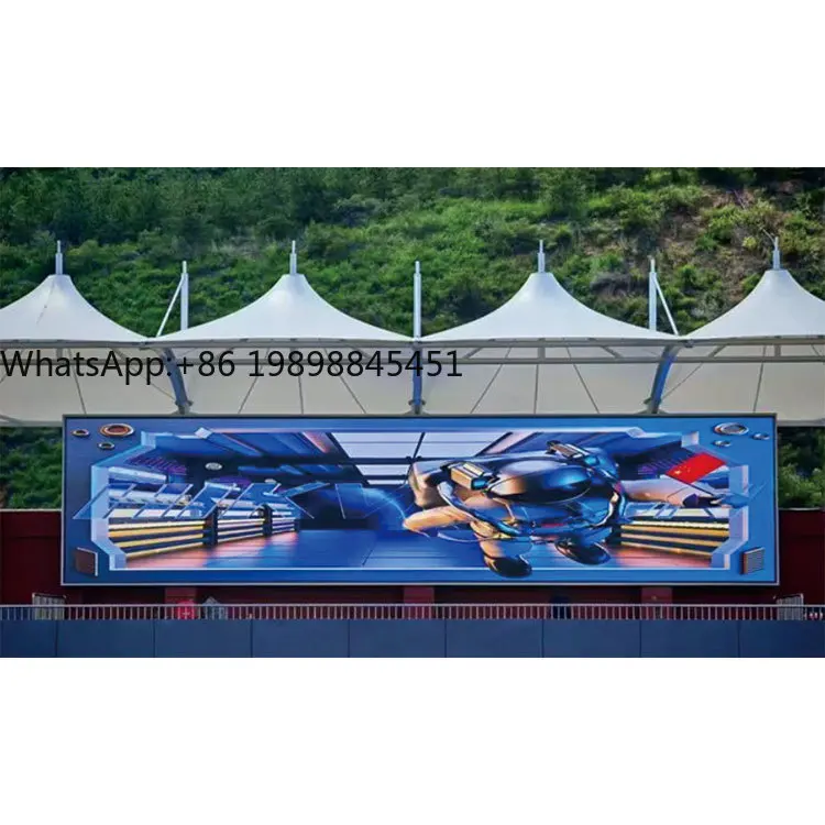 

Outdoor Waterproof Nationstar P10 LED Advertising Panels High Brightness Digital Screen Display IP65 Rating for Animation