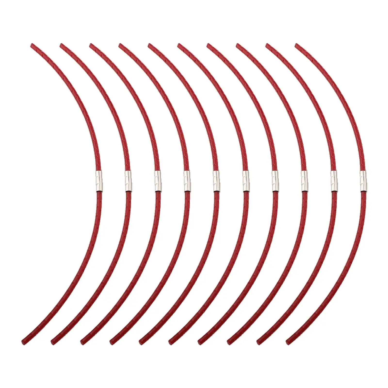 Replacement Line Spools 10 Pack for Bosch ART23 ART26 ART30 Garden Trimmers Diameter 2.4mm Length 26cm F016800181