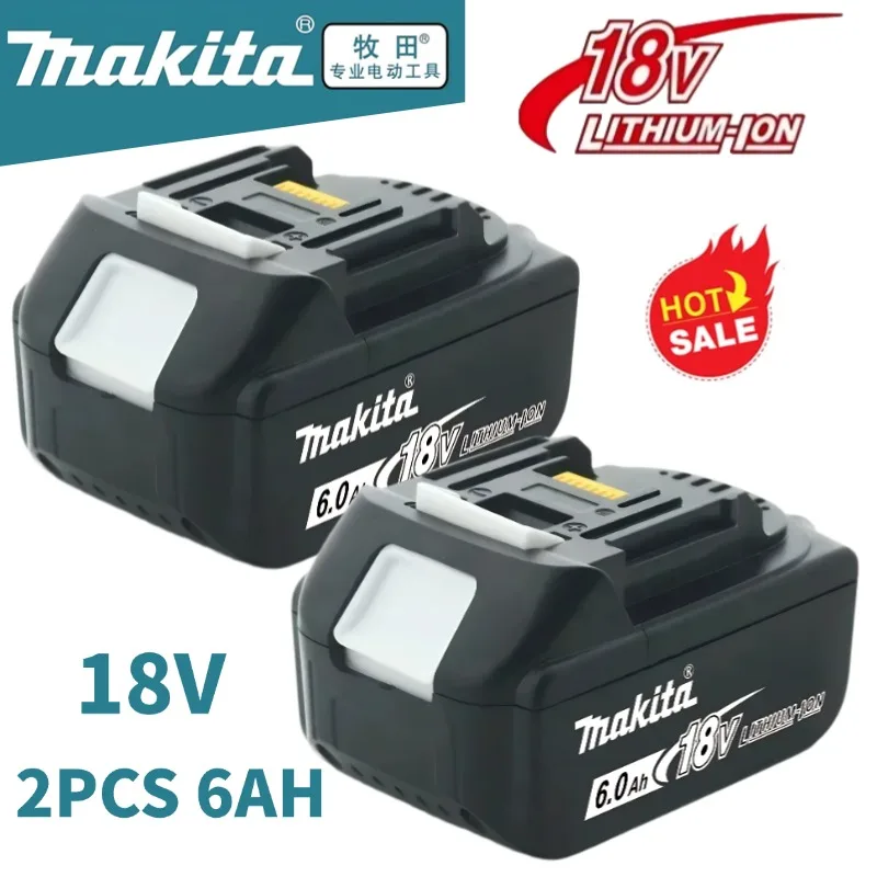 

100% Genuine Makita 18v 6.0Ah Replacement battery bl1850b BL1850 bl1860 bl 1860 bl1830 bl1815 bl1840 LXT400 for makita tools