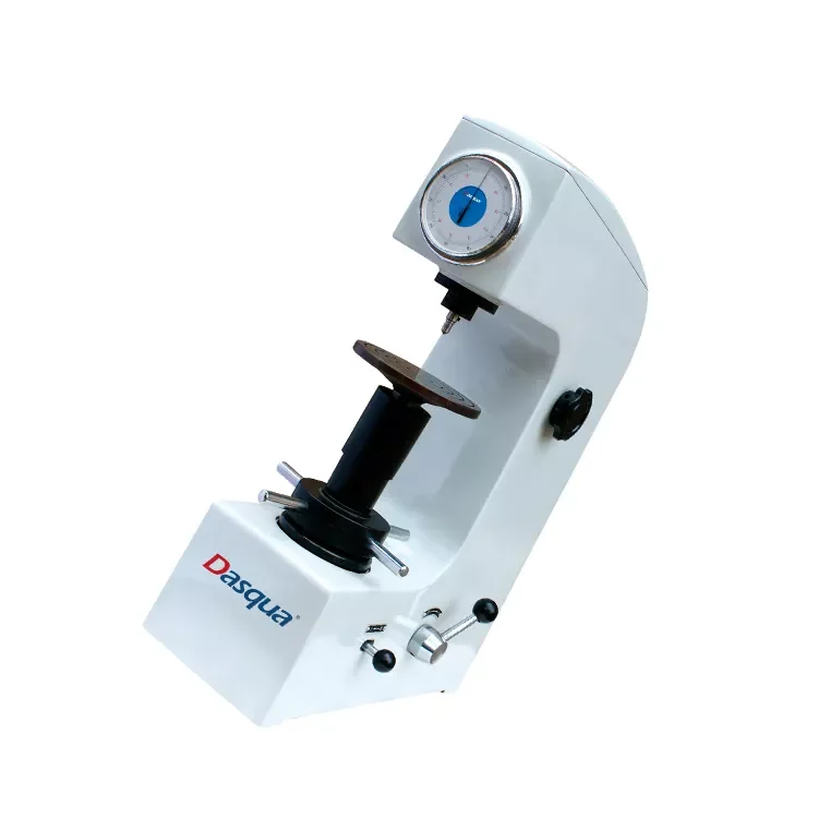

Dasqua Manual Alloy Metal Rockwell Hardness Tester Durometer Rockwell Hardness Testing Machine Measuring Instrument