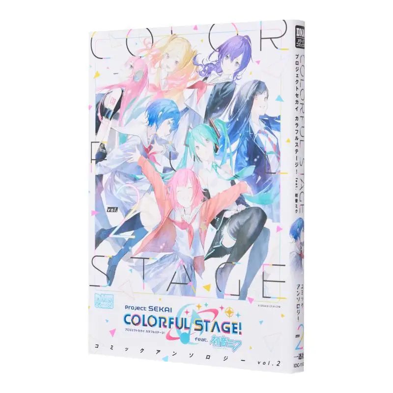 Palco Colorido do Projeto! Anthologia em quadrinhos Hatsuon Miku 02 Ichinsha Ichinsha 9784758025133 Livro