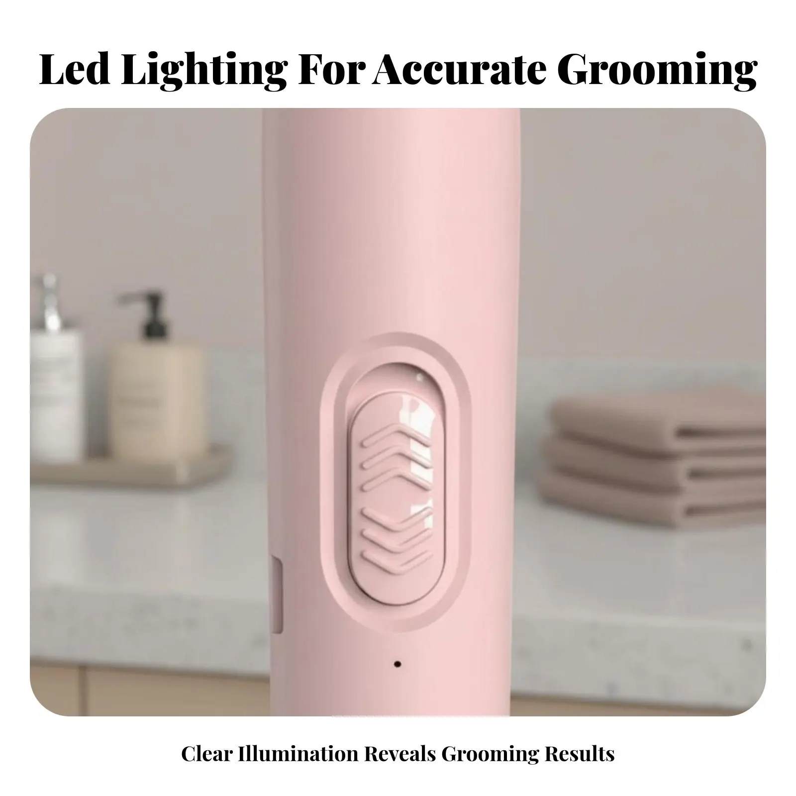 

Pet Paw Trimmer with Illuminating Feature Low Noise Design Dog Paw Trimmer Pet Hair Trimmer Safe Rounded Blade