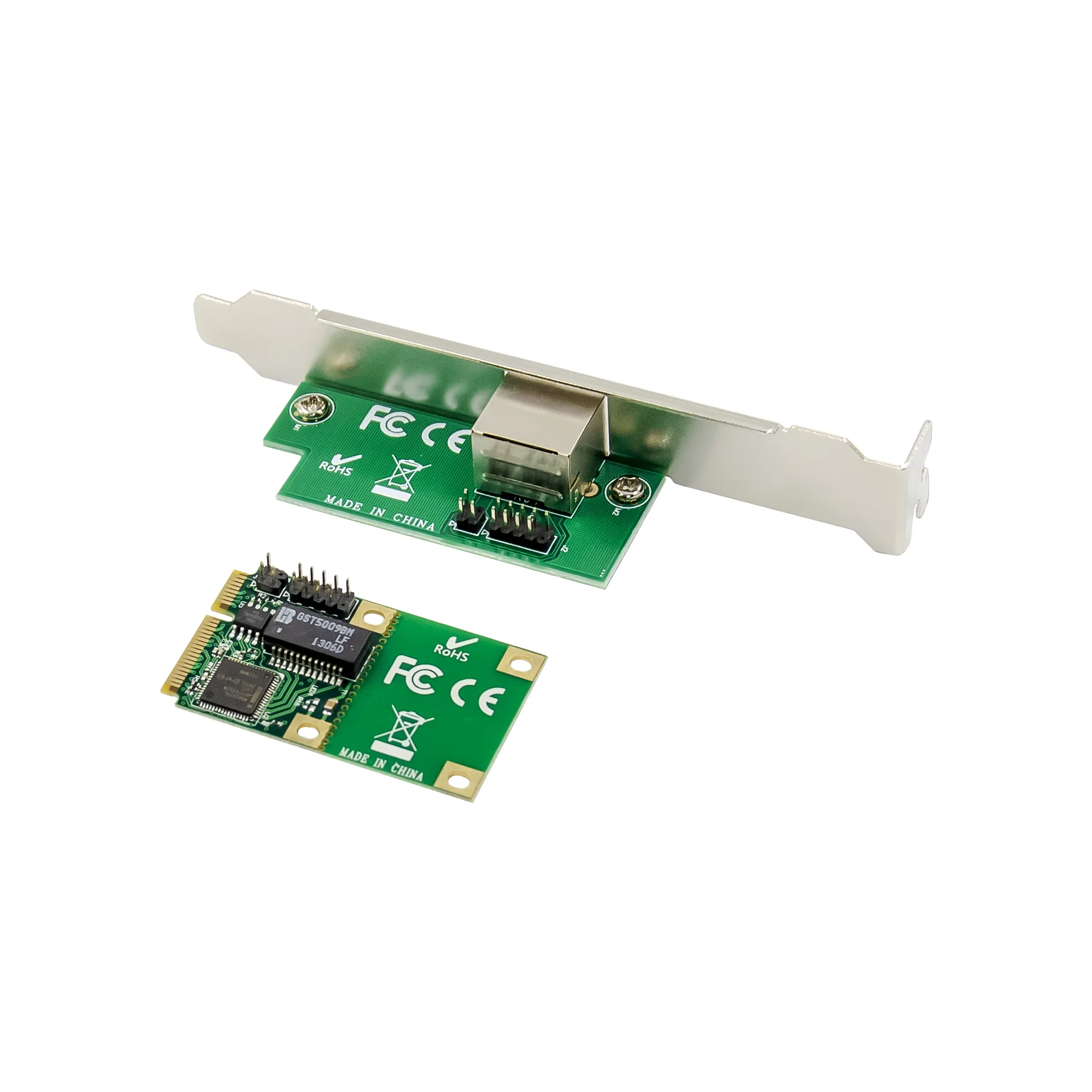 SUNWEIT ST7226 Mini PCIe LAN Card 1G Intel 82574 Chipset Adapter for Server Internal Wired Network Network Cards in Stock