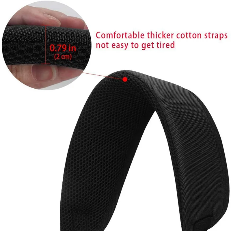 

2X Portable Golf Shoulder Strap Golf Bag Strap Replacement Comfort Shoulder Adjustable Strap Golf Bag Accessories-AA85