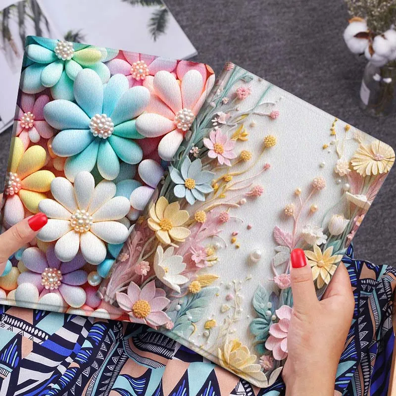 

Flower Luxury Sparkling Gift For Xiaomi Mi Pad Mini 4 5 6 7 SE Pro Plus Redmi Pad 2 SE 2025 8.8 11 Foldable Tablet Case