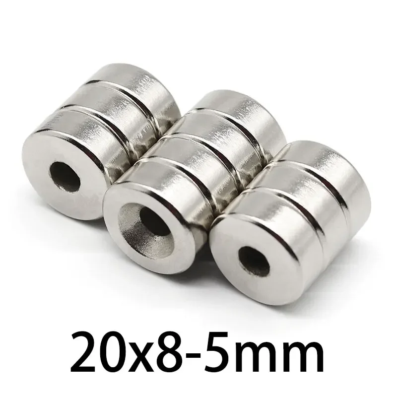 2/5/10/20/30PCS 20x8-5mm Neodymium Magnet NdFeB N35 Round Powerful Strong Permanent Magnetic Imanes Disc DIY Neodymium Magnet