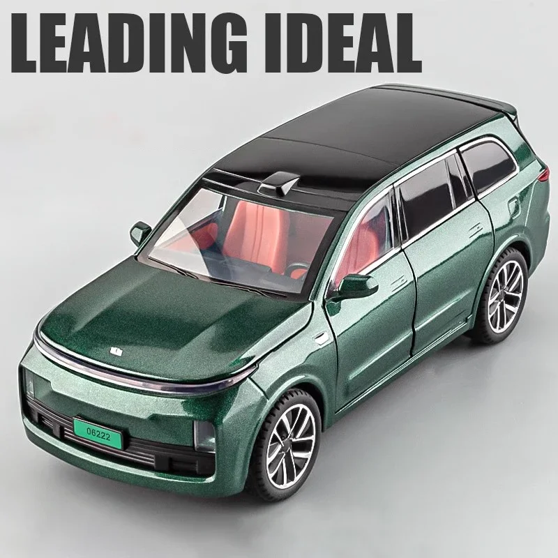 1:24 LEADING IDEAL L9 SUV Alloy Car Die Cast Toy Car Model Sound and Light Children\'s Toy Collectibles Ornaments Birthday Gift