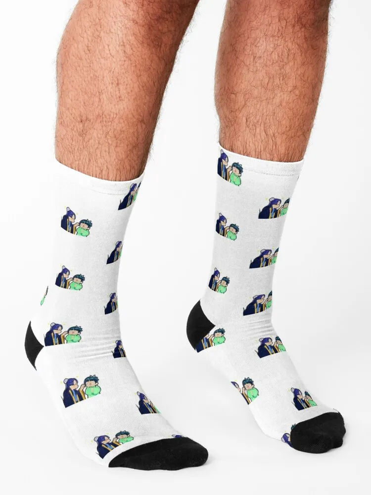 the apothecary diaries fanart characters Socks hiphop football summer floor Socks For Girls Men's
