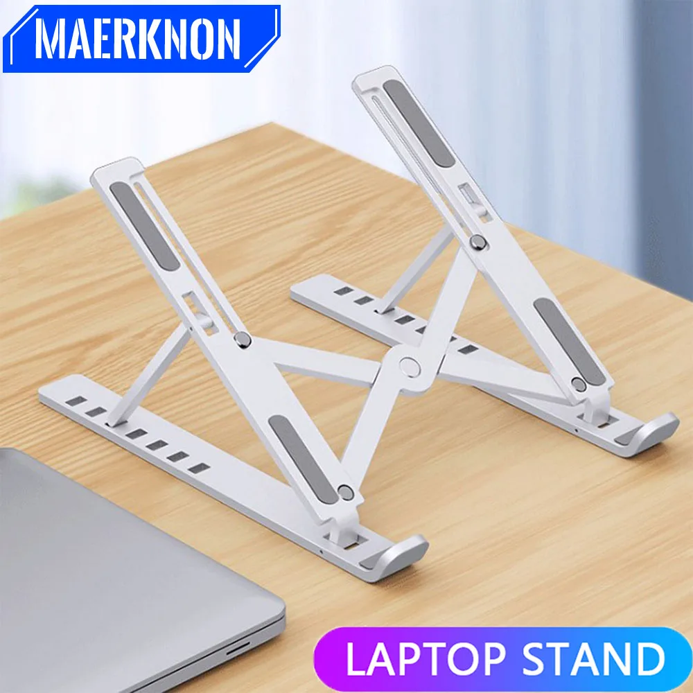 Soporte plegable para ordenador portátil, accesorio ajustable para Tablet, Notebook, Macbook Air, iPad