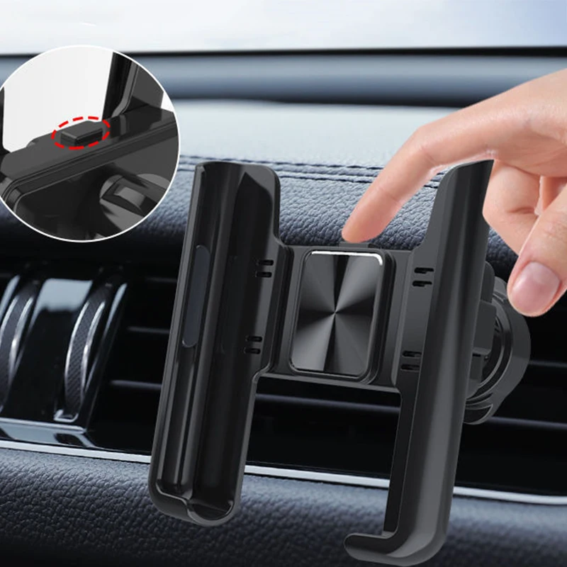 Car Phone Holder Air Vent Clip Mount Universal Car Gravity Holder GPS Stand Rack Mobile Phone Stand GPS for Huawei IPhone Xiaomi