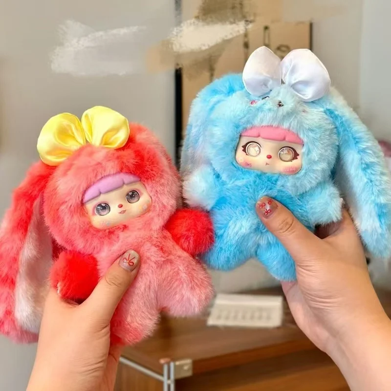 

Новый котенок, волшебный маленький кролик, серия, виниловая слепая коробка, подвеска, милая кукла, аниме-фигурки, игрушка-сюрприз, подарок на день рождения для девочки, натуральная