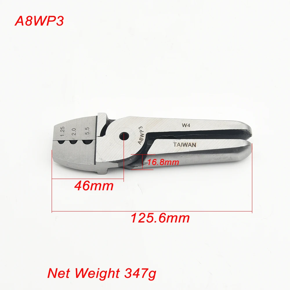 YOUSAILING A8WP3 pinza a crimpare gamma lama 1.25-5.5 mm2