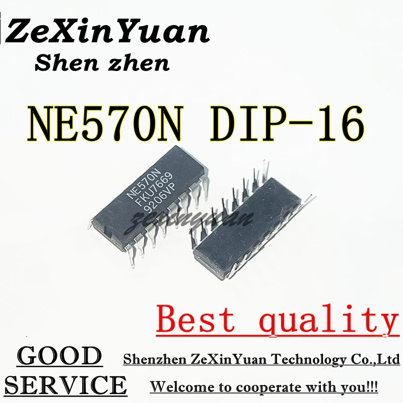 10PCS/LOT NE570N NE570 DIP-16 Best quality