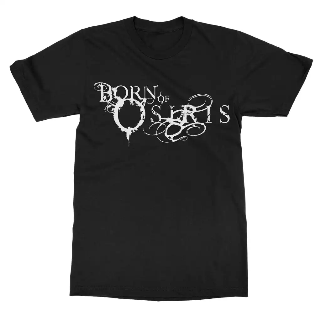 Rare Born of Osiris Graphic Cotton Band Shirt Unisex Summer Short Sleeve Fashion Brand Tee Luxury Casual Vintage Tees